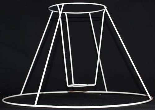 Lampeskærm stativ 14x24x35 (27 cm) T-E27